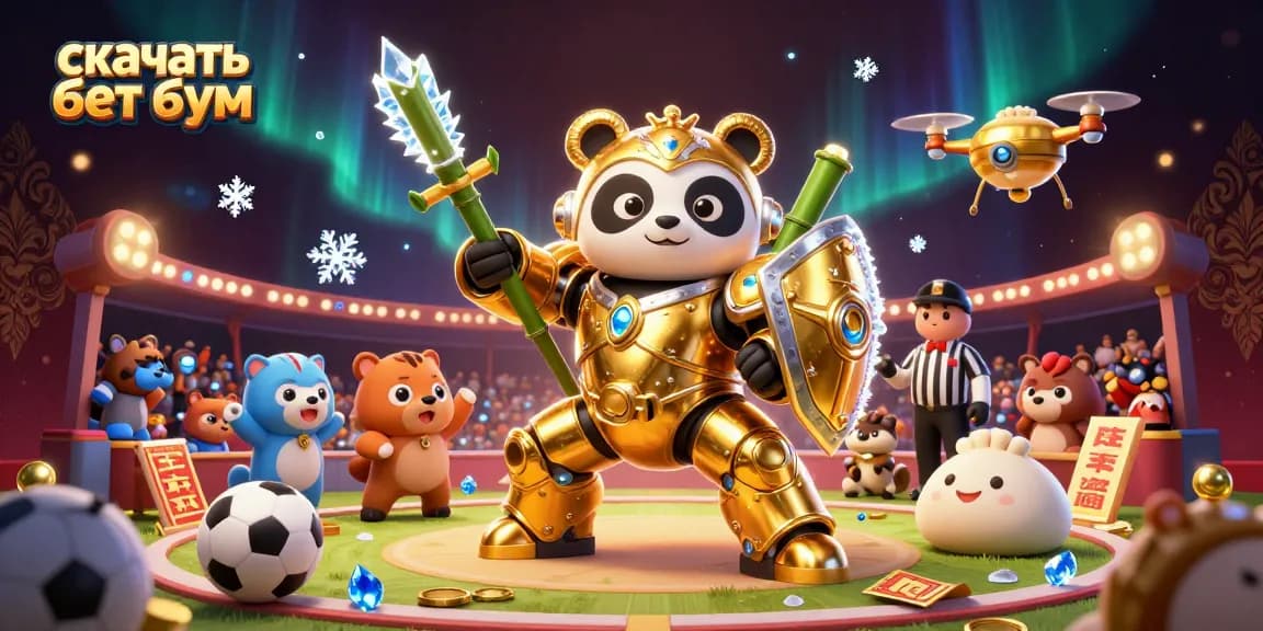 Engage in sports betting with скачать бет бум, dynamic scene showcasing a vibrant betting arena.