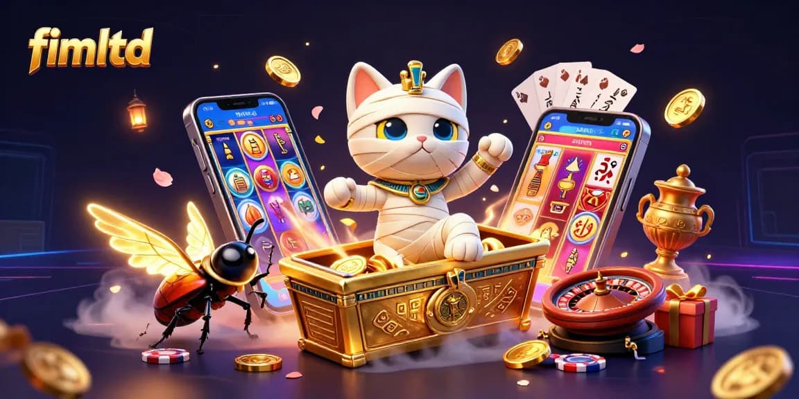 Join the excitement at fimltd with a dynamic Egyptian mummy cat and casino games.