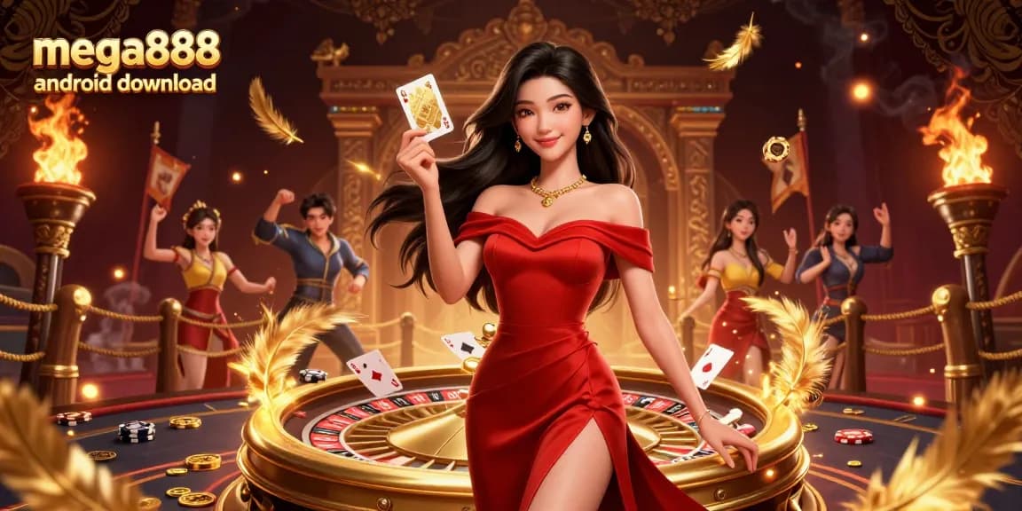 Experience the excitement of mega888 android download with vibrant casino elements and engaging gameplay.