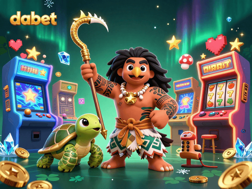 Engage in exciting gameplay with dabet featuring vibrant casino characters and elements.