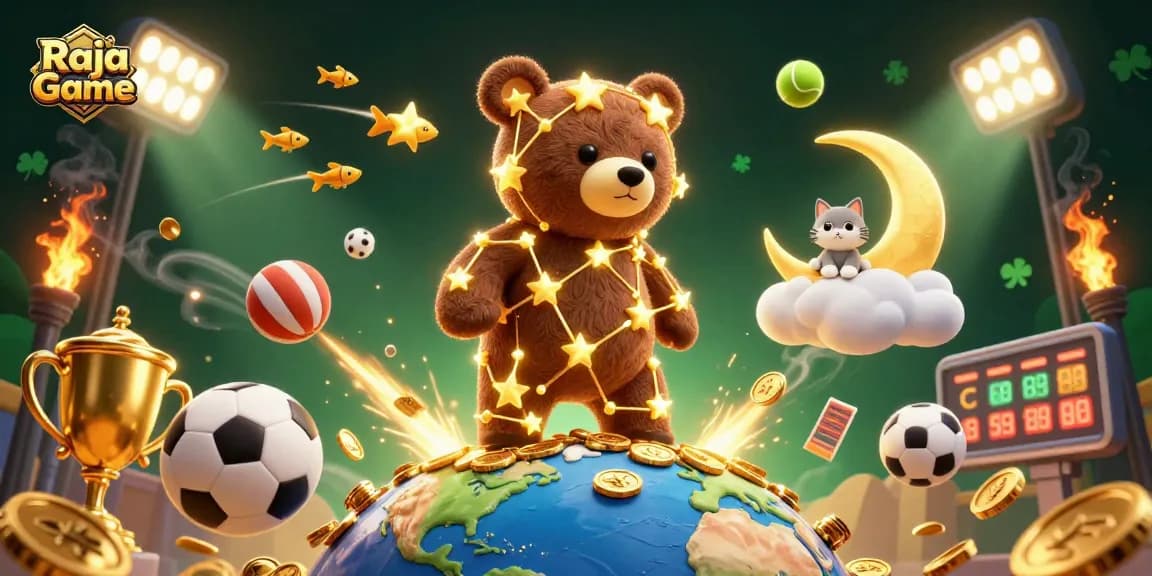 Engage with Raja Game's vibrant gaming environment while winning rewards.