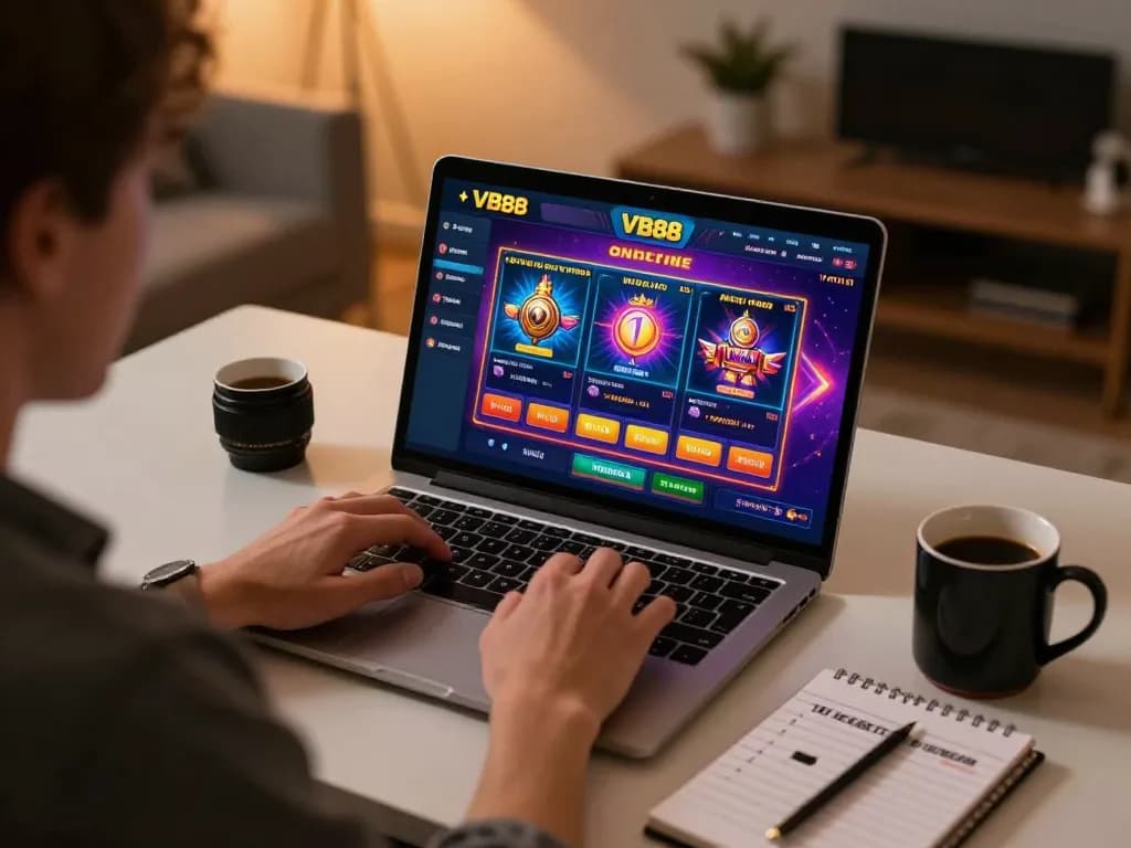 Engaging online gaming experience at VB88 showcasing betting strategies and colorful game interface.