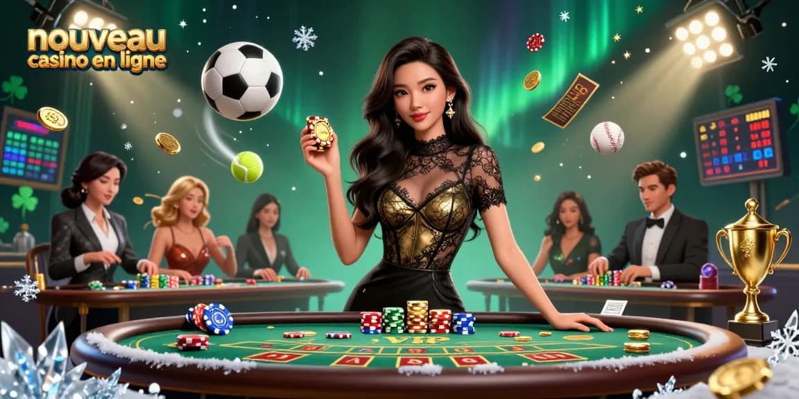Découvrez l'excitation des nouveau casino en ligne avec de la baccarat à enjeux élevés et des joueurs glamours.