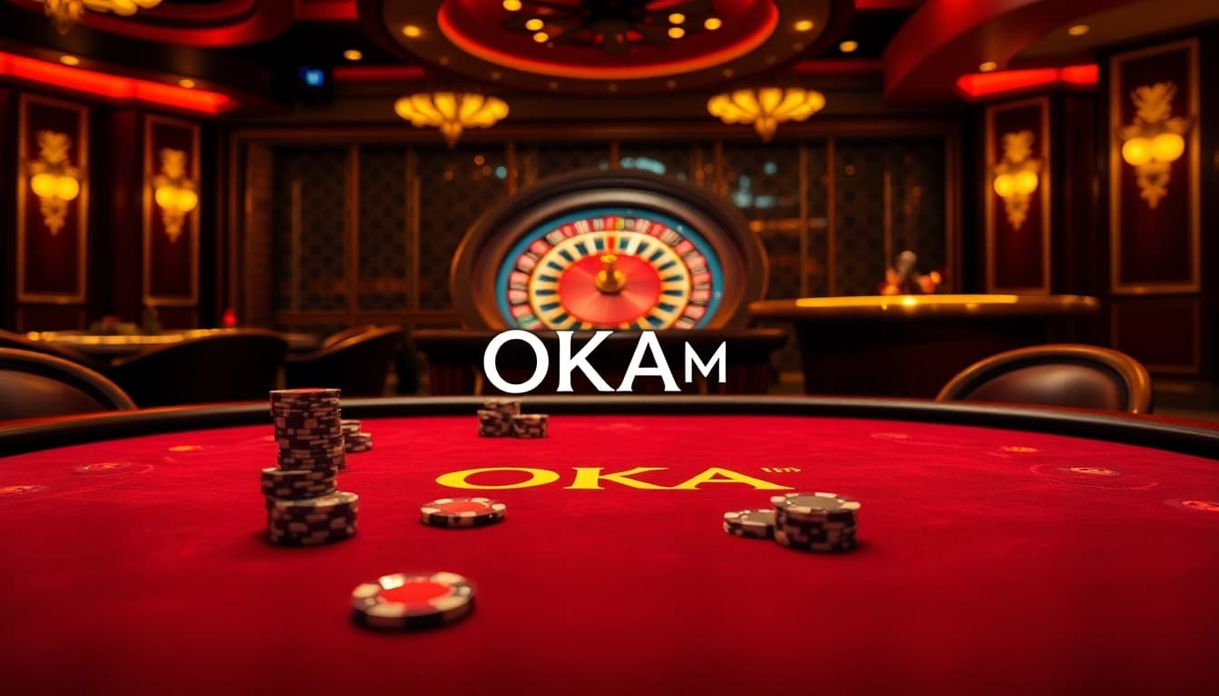 Experience the thrill of OKATM casino with luxurious poker games and exciting roulette.