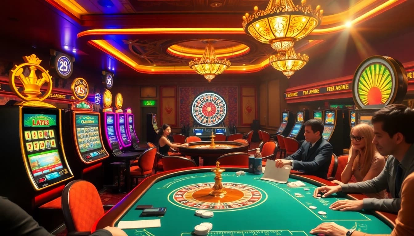 Experience the excitement of Ketquaxoso with players enjoying luxury casino games.