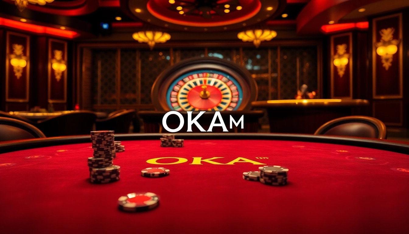Experience the thrill of OKATM casino with luxurious poker games and exciting roulette.