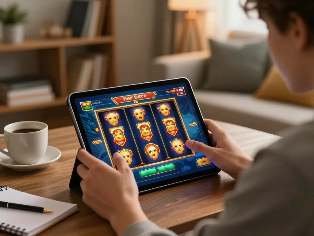 Gsc108 Daftar dimulai saat pemain memutar permainan slot online yang cerah dari setting rumah yang nyaman