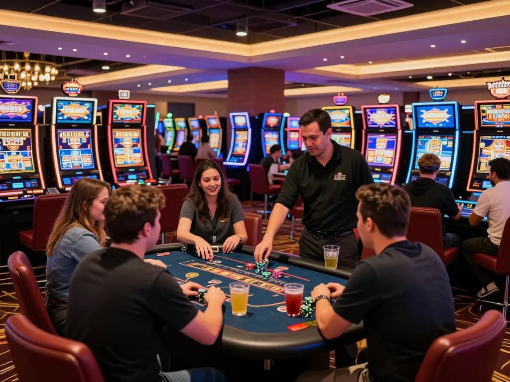 Experience the thrill of winning with bonus sans depot wild sultan at the vibrant casino floor.
