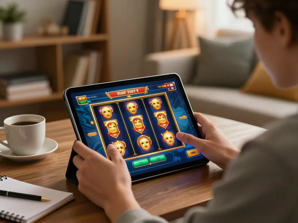 Gsc108 Daftar dimulai saat pemain memutar permainan slot online yang cerah dari setting rumah yang nyaman