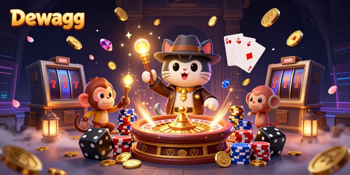 Engage with Dewagg's thrilling casino experience featuring vibrant games and dynamic visuals.