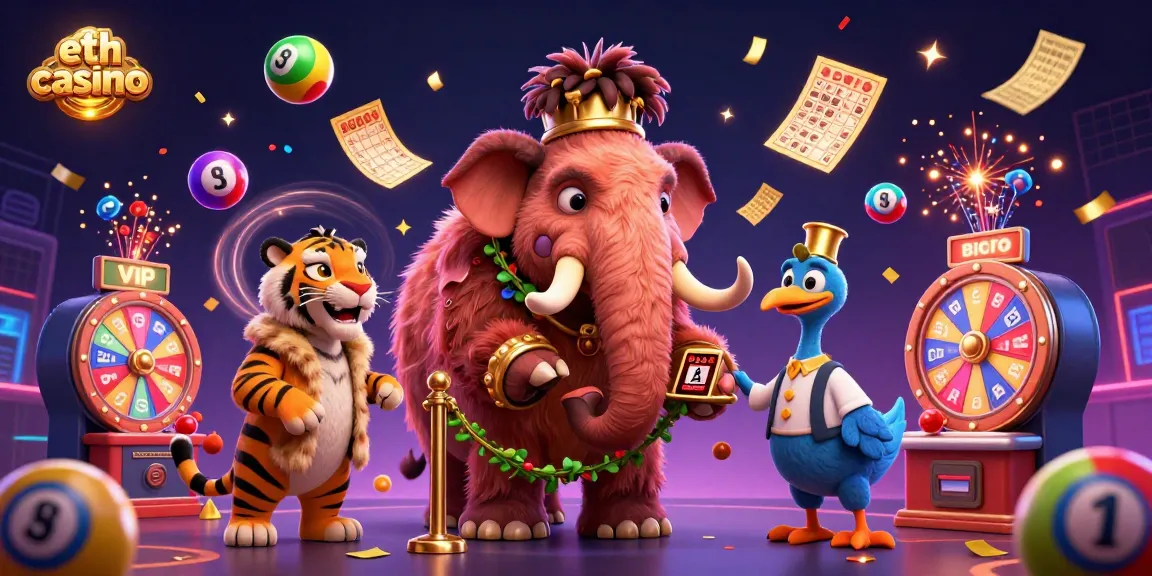 Experience the excitement of eth casino with vibrant characters and dynamic games.