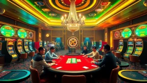 Experience the excitement of demo pg soft with players winning at casino tables and slot machines.