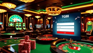 Experience the excitement of tg88 đăng nhập in a vibrant casino with live gaming and thrilling stakes.