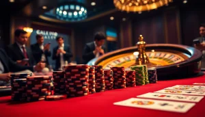 Experience the hidden wiki dark web within an elegant casino setting featuring poker and roulette.