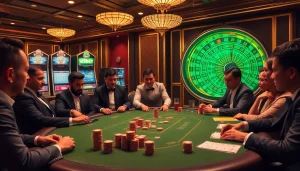 Experience the thrill of professional gambling at 123bet with luxury poker tables and high-stakes action.