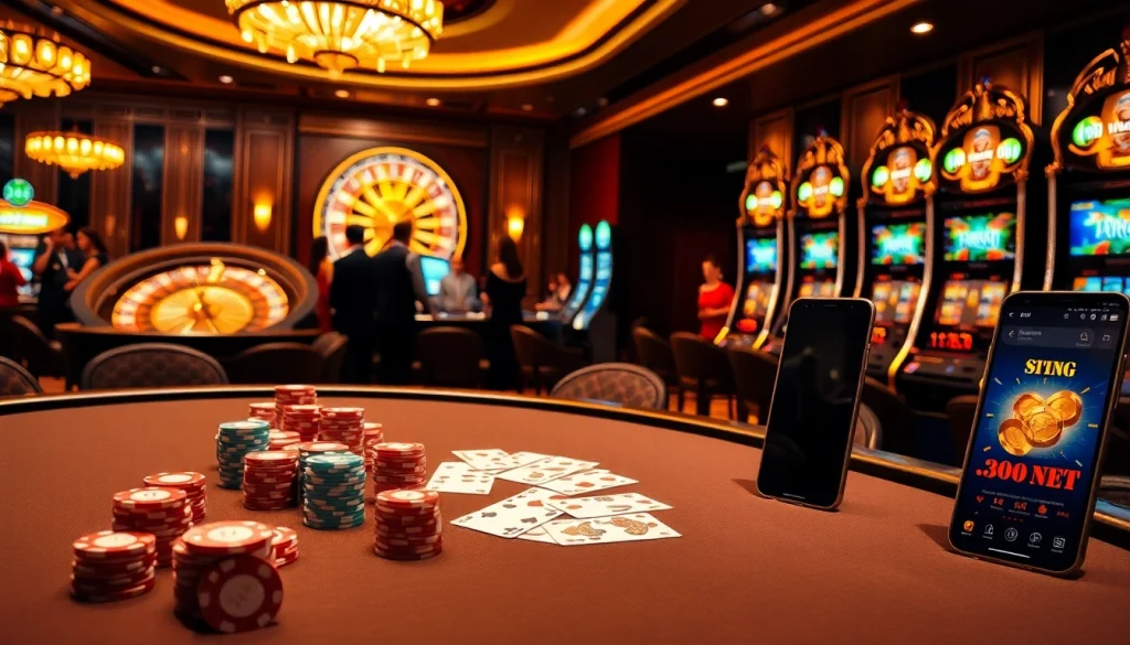 S8's casino atmosphere showcases a vibrant poker game with chips and winning players.