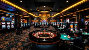 Engaging players at the casino with a vibrant atmosphere at https://dh88.video/ showcasing excitement and professionalism.