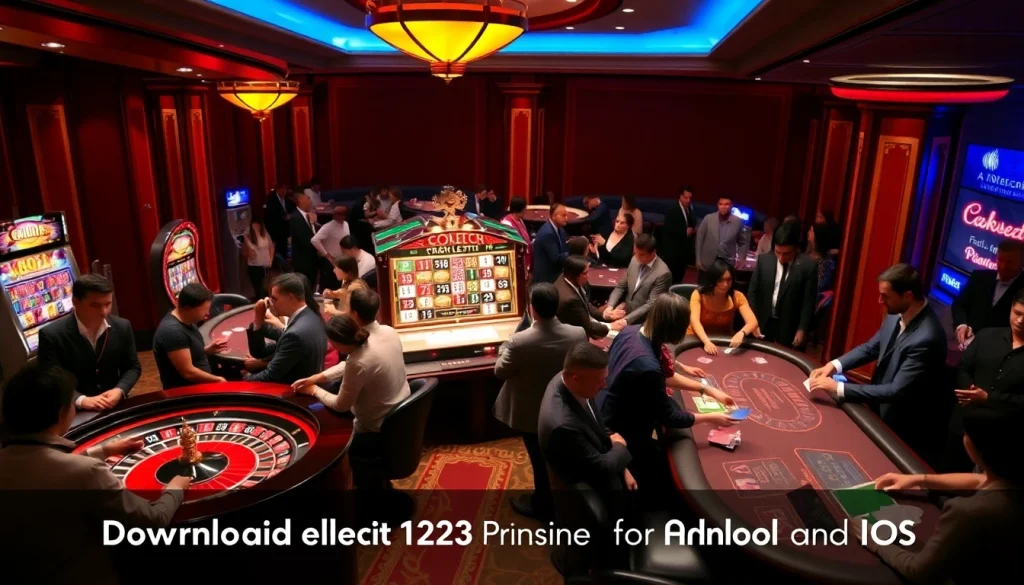 Engage in thrilling gaming action at Leci123: Download the Android and iOS app for immersive fun.