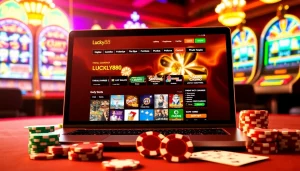 Experience high-stakes excitement at LUCKY88 with vibrant casino games and betting options.