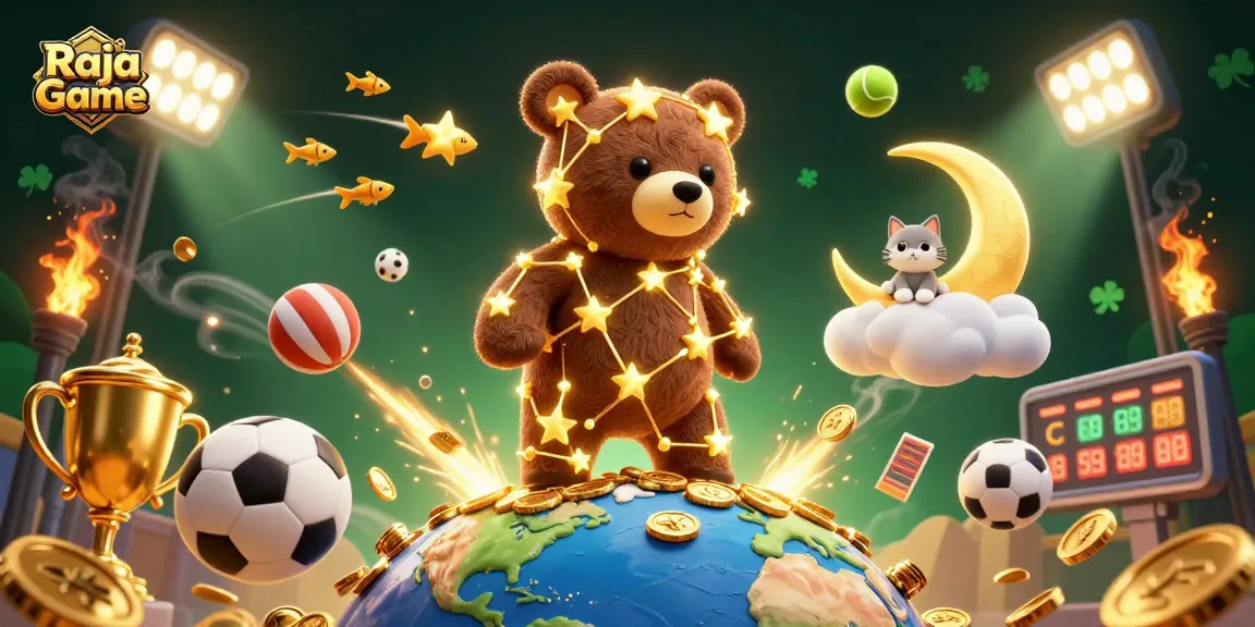 Engage with Raja Game's vibrant gaming environment while winning rewards.
